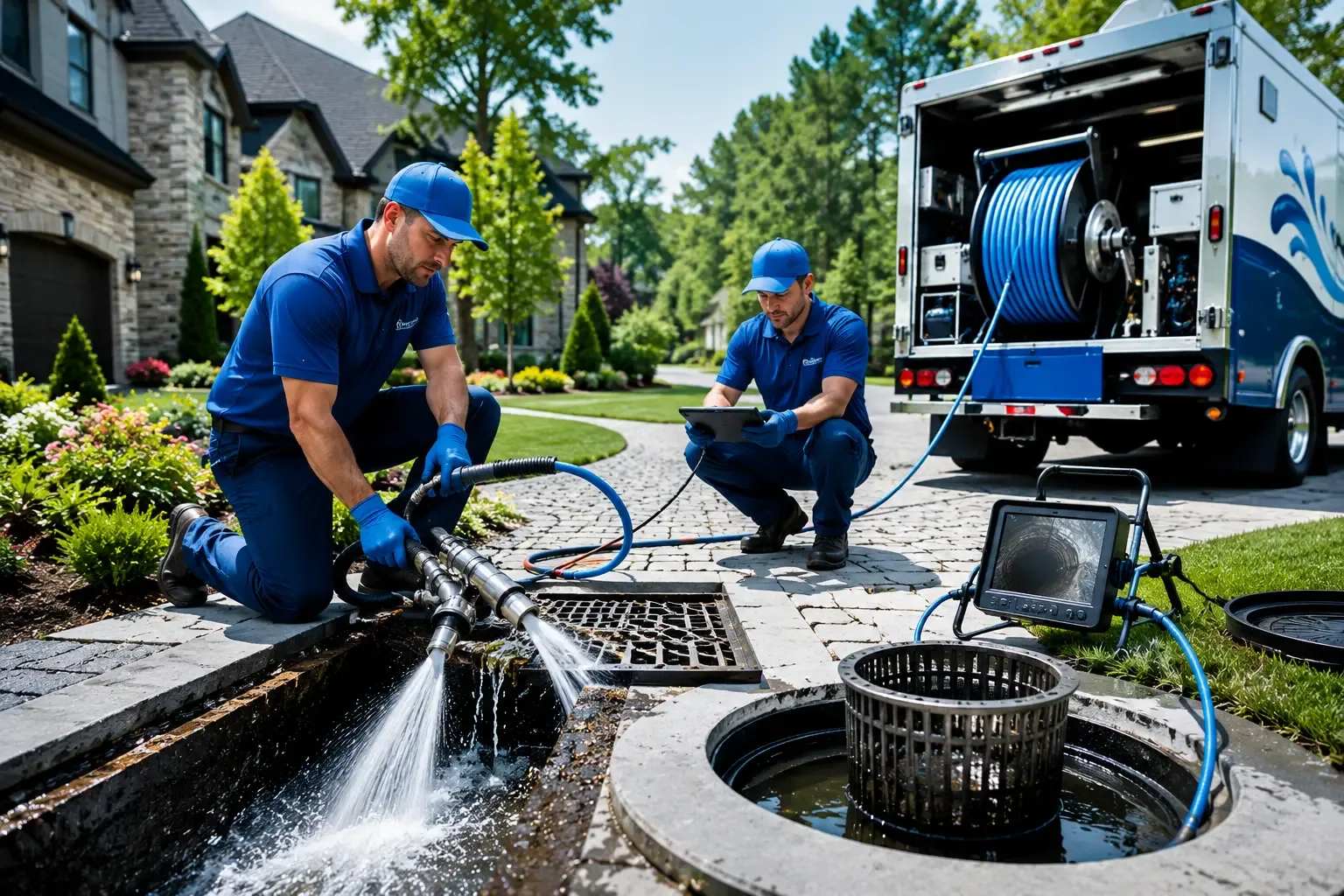 Local outdoor drain cleaning professionals in West New York, NJ